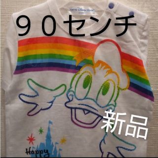 ディズニー(Disney)の新品未使用　サイズ90　ディズニー半袖(Tシャツ/カットソー)