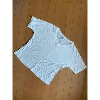 白Tシャツ　無地　半袖(Tシャツ(半袖/袖なし))