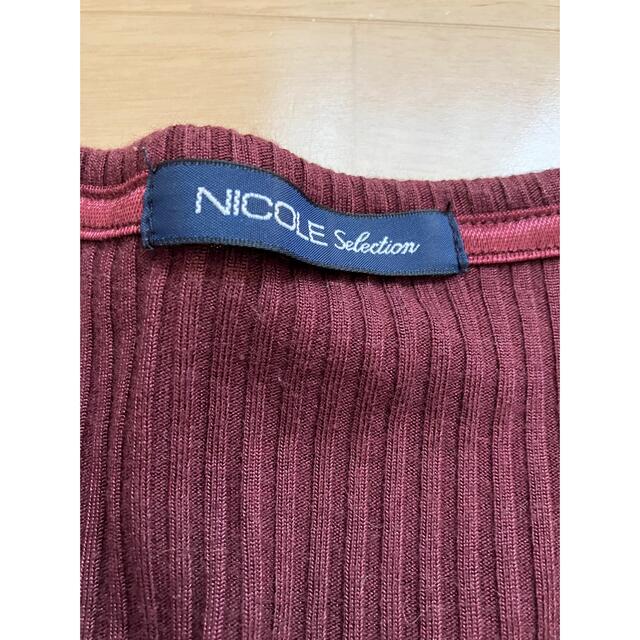 NICOLE(ニコル)のニトリメンズ　トップス メンズのトップス(Tシャツ/カットソー(七分/長袖))の商品写真