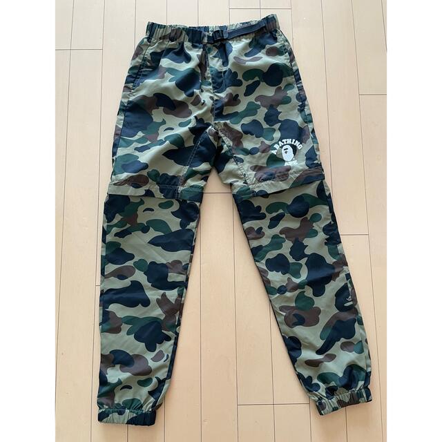 A BATHING APE(アベイシングエイプ)のape kids 迷彩　パンツ キッズ/ベビー/マタニティのキッズ服男の子用(90cm~)(パンツ/スパッツ)の商品写真