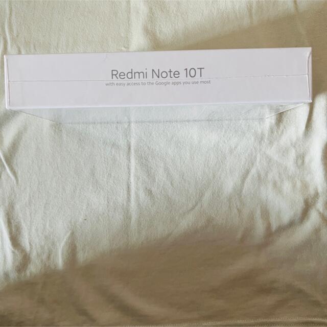 【新品未開封】Redmi Note 10T