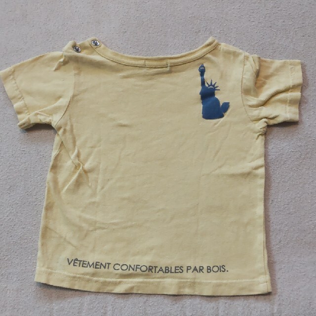 SOLBOIS ソルボア プリント ロゴ Tシャツ 90cm キッズ/ベビー/マタニティのキッズ服女の子用(90cm~)(Tシャツ/カットソー)の商品写真