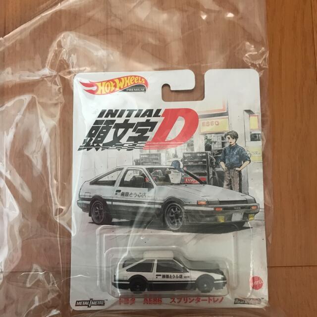 HOTWHEELS  トヨタ AE86  ミニカー　イニシャルD