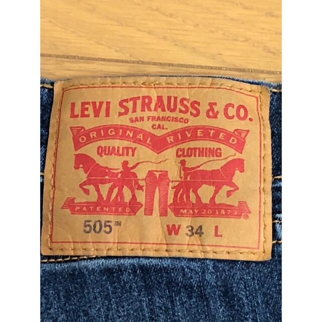 Levi's(リーバイス)のLevi's 505 REGULAR COOL CROPPED メンズのパンツ(デニム/ジーンズ)の商品写真