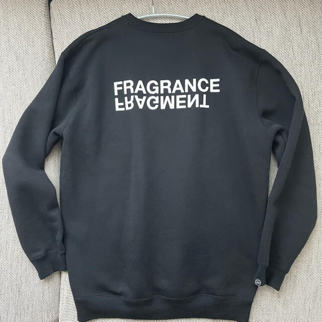 retaw FRAGMENT FRAGRANCE クルーネックスウェット 黒 L