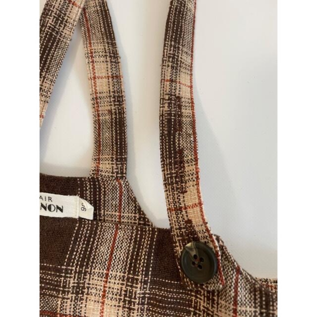 サス付きワンピース　90cm キッズ/ベビー/マタニティのキッズ服女の子用(90cm~)(ワンピース)の商品写真