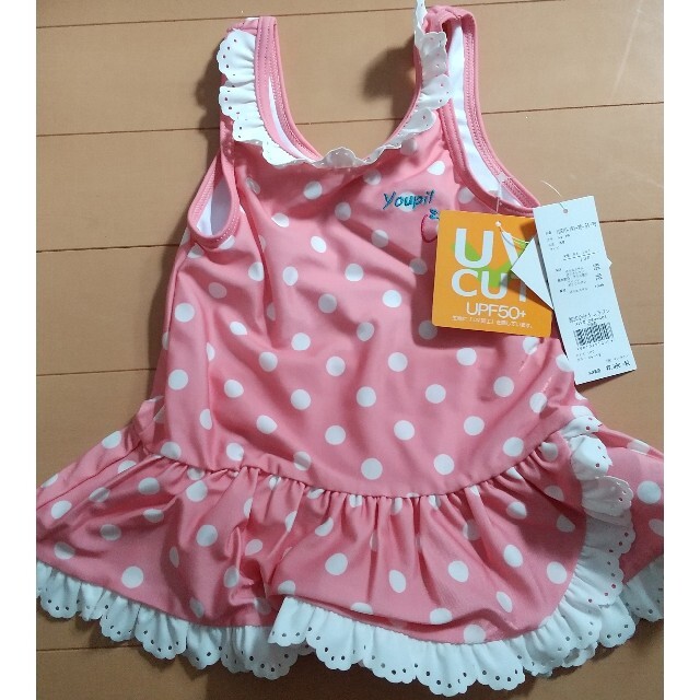 キムラタン(キムラタン)の（新品）キムラタン女児水着100 キッズ/ベビー/マタニティのキッズ服女の子用(90cm~)(水着)の商品写真