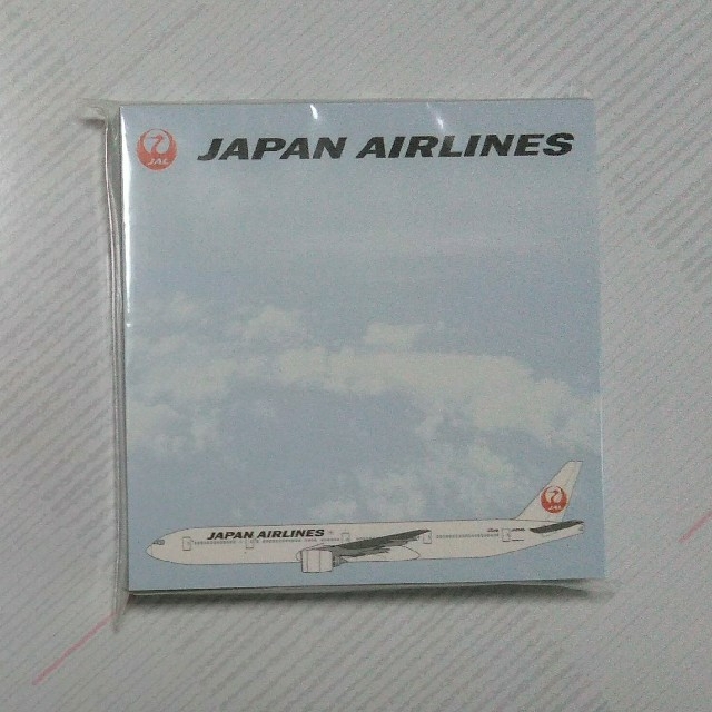 JAL(日本航空)(ジャル(ニホンコウクウ))のJAL 日本航空　メモパッド　1冊 エンタメ/ホビーのテーブルゲーム/ホビー(航空機)の商品写真