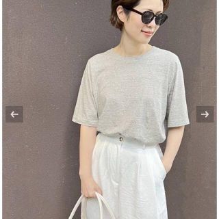 プラージュ(Plage)のPlage Soft テンジクTシャツ　ブラウン(Tシャツ(半袖/袖なし))