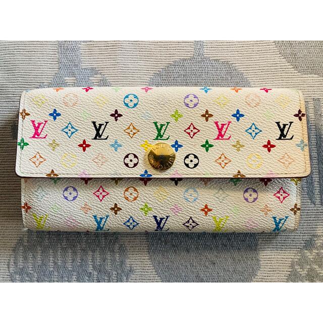 正規品【可愛い】LOUIS VUITTON マルチカラー 長財布