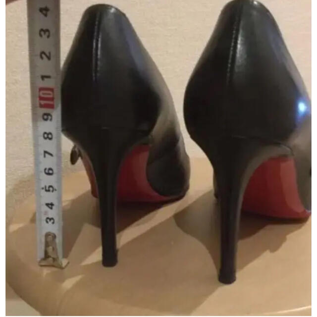 正規品超美品クリスチャンルブタン パンプス 黒37 セルジオロッシ