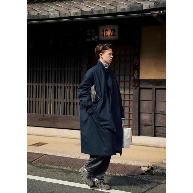 nanamica / ナナミカ | GORE-TEX Soutien Collar Coat ゴアテックス ステンカラーコート | S | ベージュ | メンズ襟内袖先内微傷