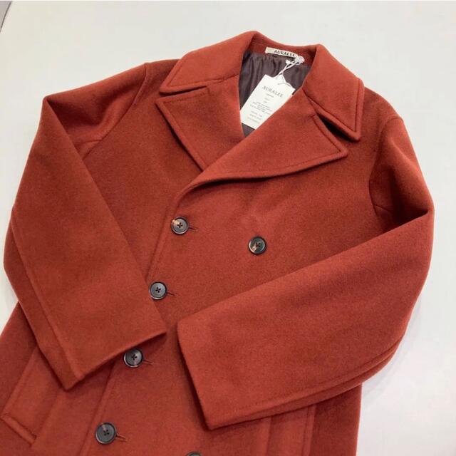 週末お値下げAURALEE BEAVER MELTON LONG P-COAT