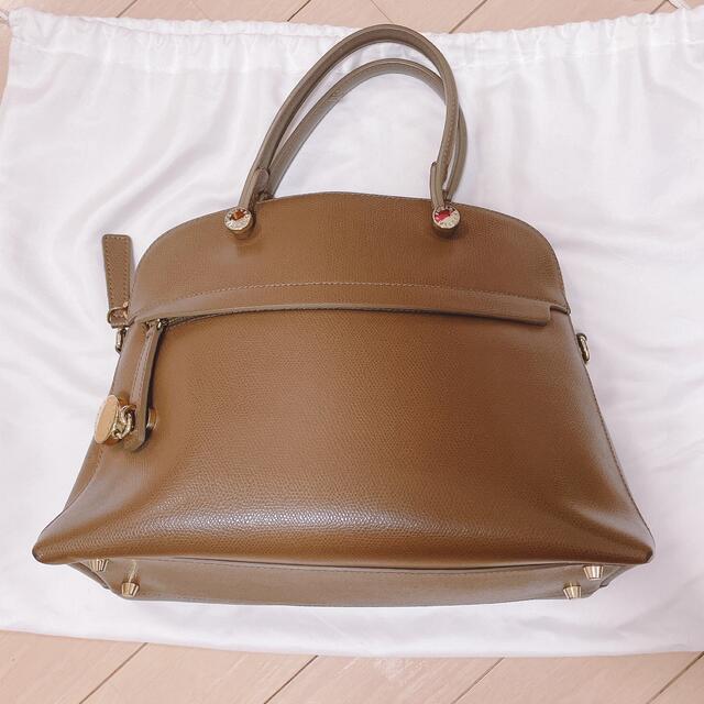 FURLA パイパー M グレージュ 減額 stockshoes.co