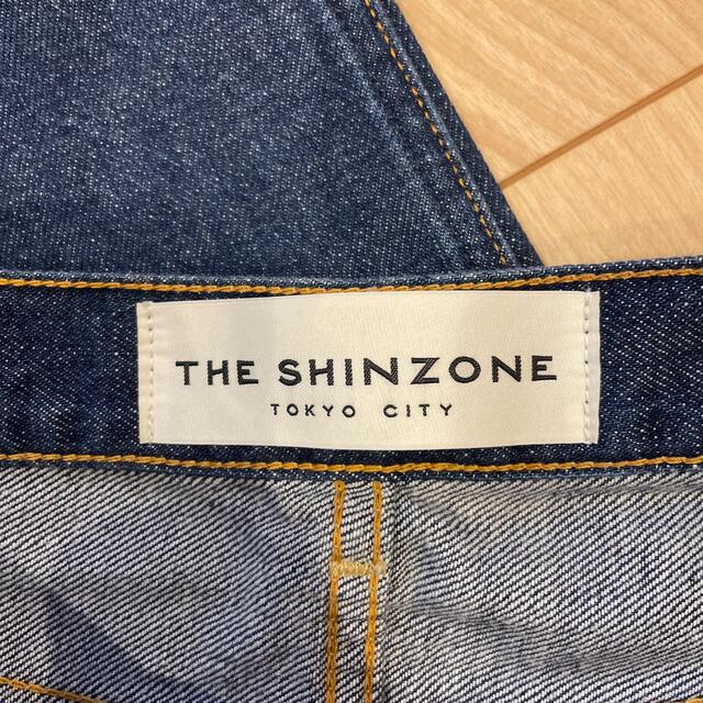 Shinzone(シンゾーン)のShinzone シンゾーン  スリムカットオフデニムパンツ レディースのパンツ(デニム/ジーンズ)の商品写真