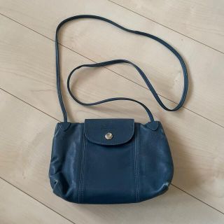 ロンシャン(LONGCHAMP)のニーマンマーカス 購入　ロンシャン　水色　ブルー　ポシェット(ショルダーバッグ)