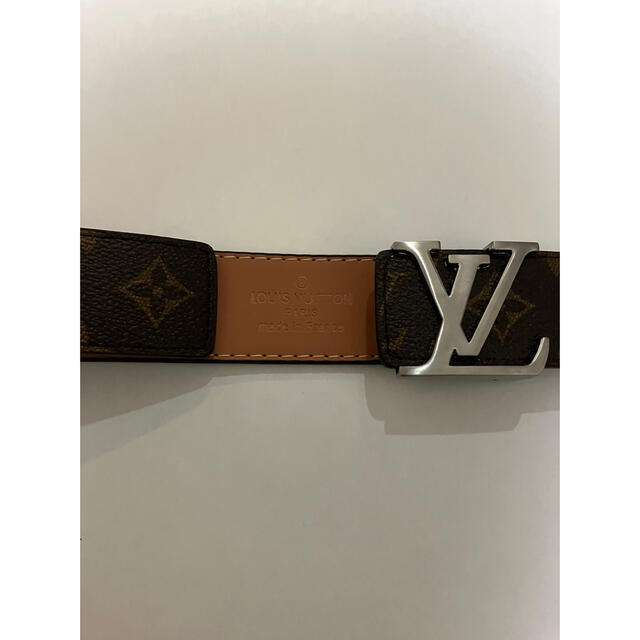 ベルト 茶 銀色 Louis Vuitton - ベルト