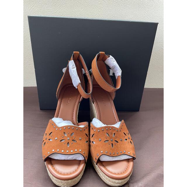 新品☆コーチ☆COACH☆ケルシー☆ウェッジソール サンダル-