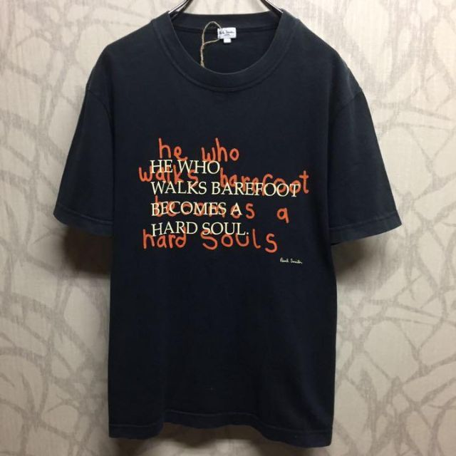 【激レア】ポールスミス　Tシャツ　半袖　胸ロゴ　ブラック