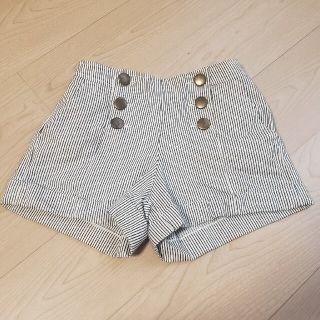 ラブトキシック(lovetoxic)のLovetoxic ストライプ　ショートパンツ　Lサイズ　160(パンツ/スパッツ)