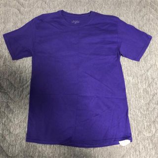 チャンピオン(Champion)のchampion 無地Tシャツ　パープルMサイズ(Tシャツ/カットソー(半袖/袖なし))