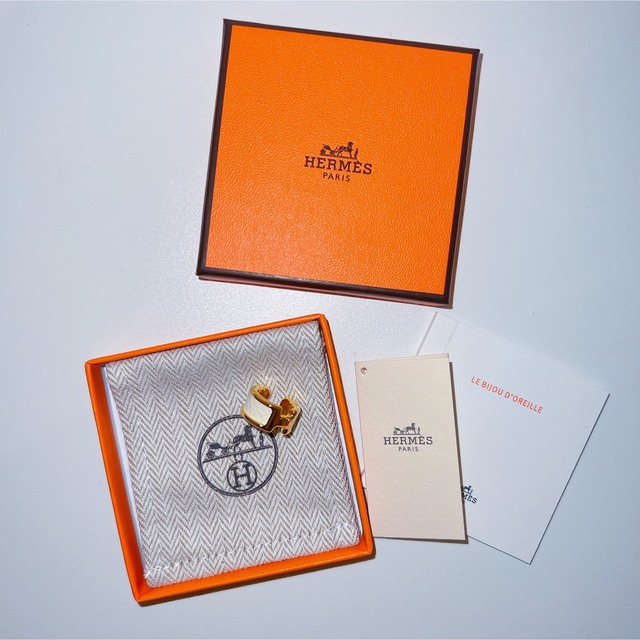 HERMES - 【新品・未使用品】エルメス イヤーカフ PM オランプ HERMES - 【新品・未使用品】エルメス イヤーカフ PM オランプ