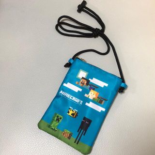 マイクラライト(MICRALITE)の新品♡マインクラフト　マイクラ　ショルダーバッグ　ショルダーポーチ(キャラクターグッズ)