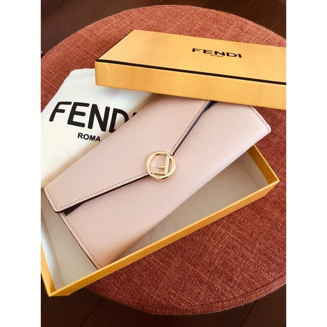 FENDI - 新品未使用 FENDI 長財布 ピンクの通販 by おもち's shop