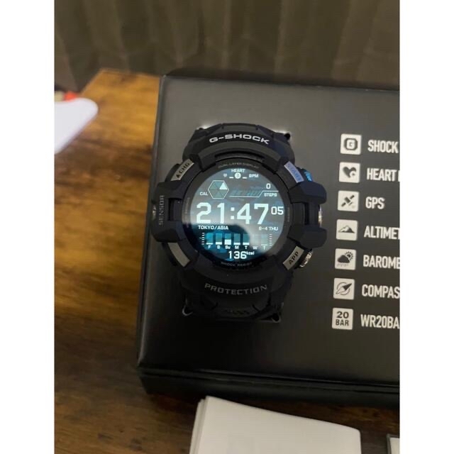 G-SHOCK(ジーショック)のカシオG-SHOCK ●G-SQUAD PRO GSW-H1000-1JR●美品 メンズの時計(腕時計(デジタル))の商品写真