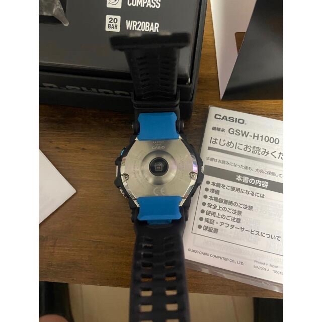 G-SHOCK(ジーショック)のカシオG-SHOCK ●G-SQUAD PRO GSW-H1000-1JR●美品 メンズの時計(腕時計(デジタル))の商品写真