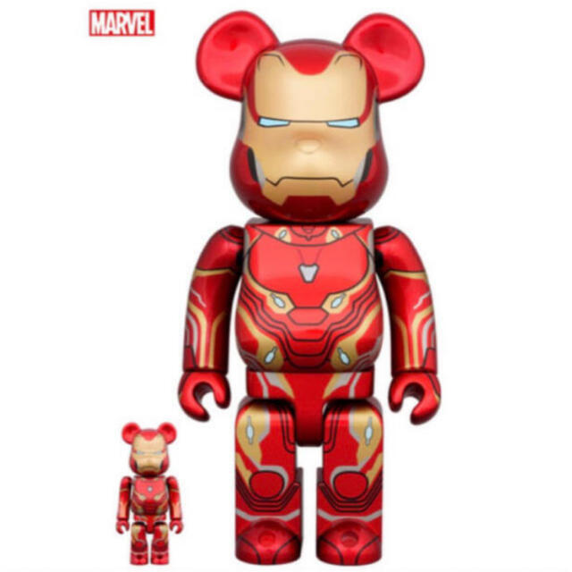 BE@RBRICK IRON MAN MARK 50 100％ & 400％