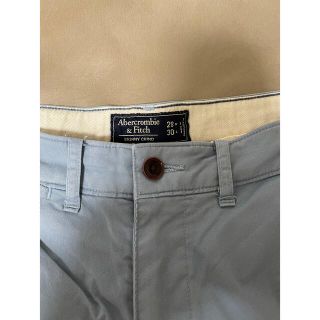 アバクロンビーアンドフィッチ(Abercrombie&Fitch)のAbercrombie & Fitch アバクロ スキニー チノ　ブルー(チノパン)