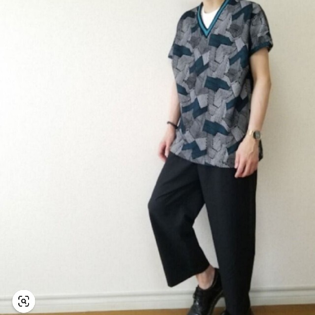 SHAREEF(シャリーフ)のSHAREEF IRREGULAR BORDER S/S カットソー メンズのトップス(Tシャツ/カットソー(半袖/袖なし))の商品写真