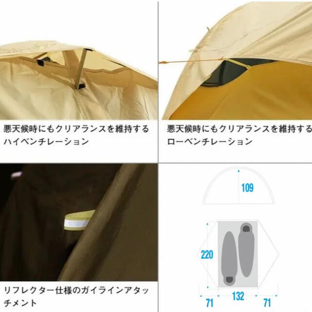 まとめ買い特価 ノースフェイス ECO TRAIL 2P エコトレイル キャンプ