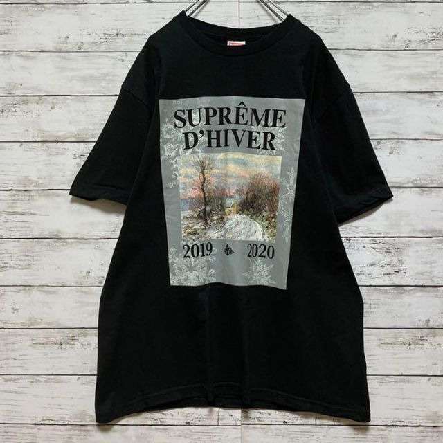 【即完売モデル】シュプリーム☆ビッグロゴ　定番カラー最高デザイン　半袖Tシャツ