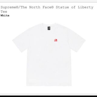 シュプリーム(Supreme)のSupreme Tnf statue of liberty tee S (Tシャツ/カットソー(半袖/袖なし))