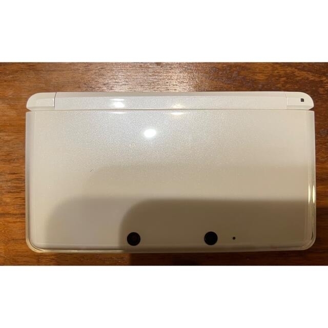 ニンテンドー3DS(ニンテンドー3DS)の【ソフト10本付き】美品　ニンテンドー3DS アイスホワイト エンタメ/ホビーのゲームソフト/ゲーム機本体(携帯用ゲーム機本体)の商品写真