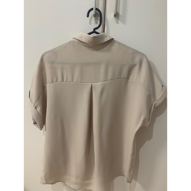 GU(ジーユー)のGU エアリーシャツ(半袖2枚セット) レディースのトップス(シャツ/ブラウス(半袖/袖なし))の商品写真