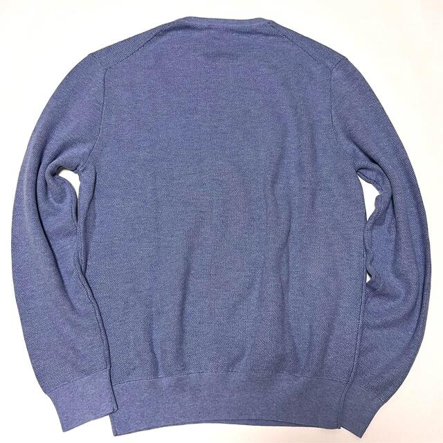 POLO RALPH LAUREN(ポロラルフローレン)の超良きピマコットン ワッフルニット☆新品 ラルフローレン M/スカイブルーヘザー メンズのトップス(ニット/セーター)の商品写真