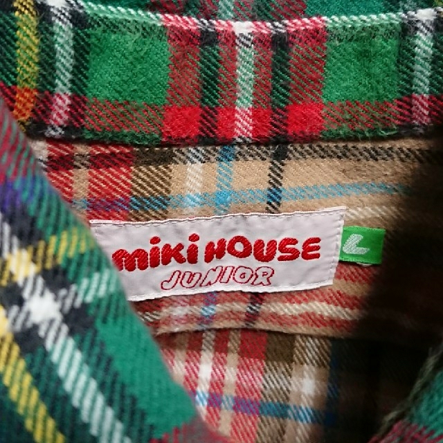 mikihouse(ミキハウス)のオールド MIKI HOUSE ネルシャツ レディースのトップス(シャツ/ブラウス(長袖/七分))の商品写真