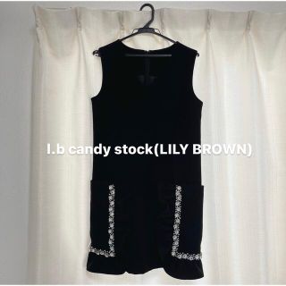 リリーブラウン(Lily Brown)のリリーブラウン　l.b candy stockのワンピース(ひざ丈ワンピース)