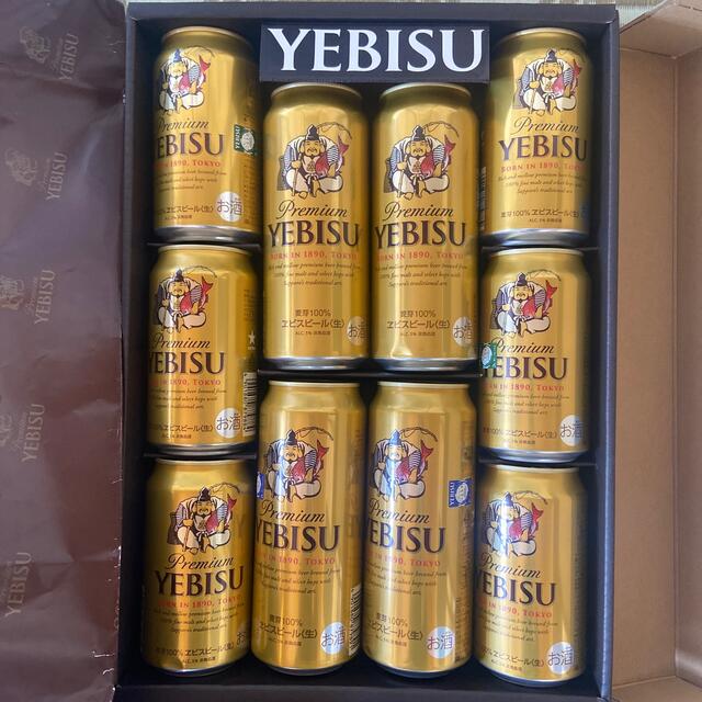 EVISU(エビス)のエビスビール　500ml×4本　350ml×6本 食品/飲料/酒の酒(ビール)の商品写真