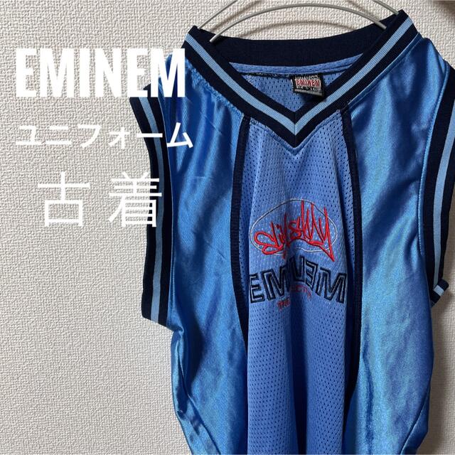 EMINEM エミネム　メッシュ　刺繍　ゲームシャツ　ユニフォーム　希少