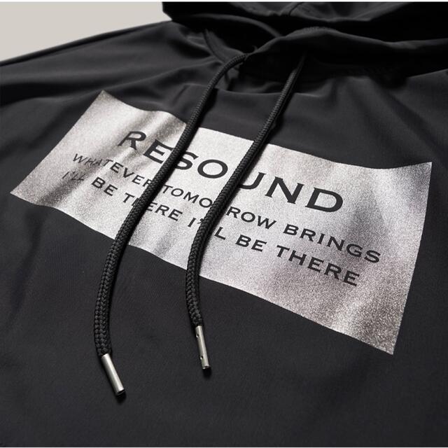 RESOUND 【直営限定】Rush Loose Hoodie BKBK