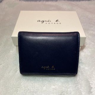 アニエスベー(agnes b.)のアニエスベー　agnes b　牛革　三つ折り財布(財布)