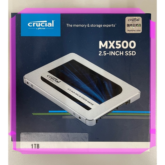 CrucialMX500型番crucial mx500 ssd 1TB