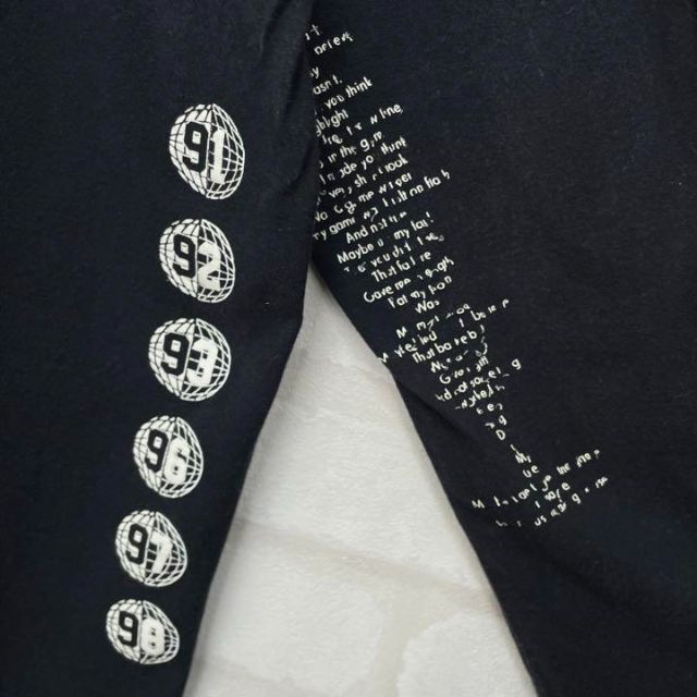 NIKE(ナイキ)の【超希少】JORDAN BRAND 限定モデル 両面 アームロゴ ロンT 黒 S メンズのトップス(Tシャツ/カットソー(七分/長袖))の商品写真