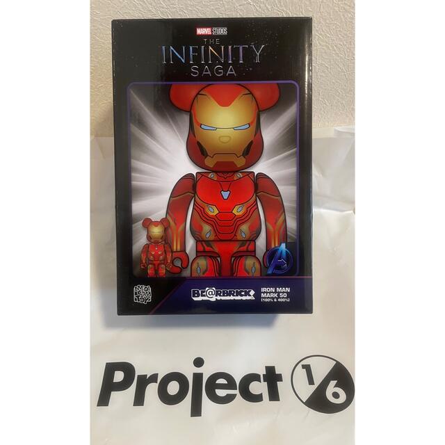 BE@RBRICK IRON MAN MARK 50 100％ & 400％