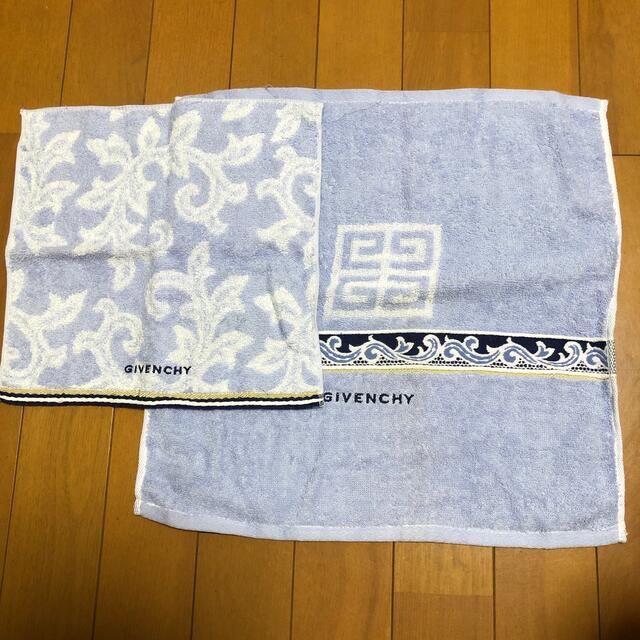 GIVENCHY(ジバンシィ)のジバンシィー　タオルハンカチ　2枚　未使用 レディースのファッション小物(ハンカチ)の商品写真