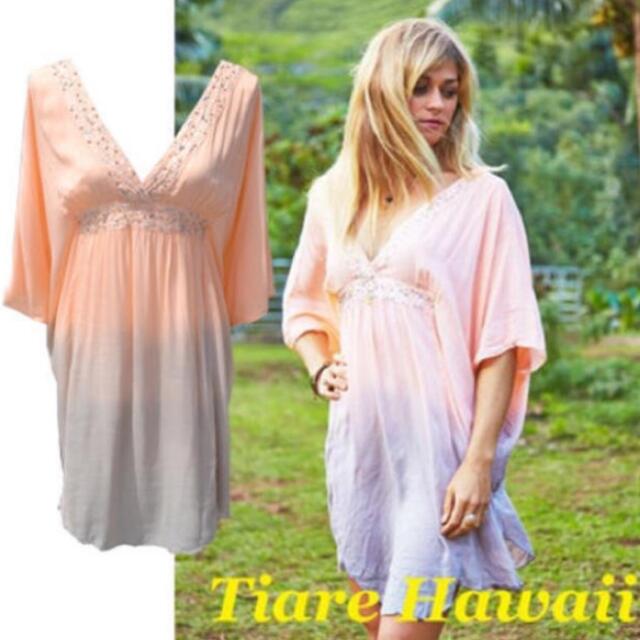 Ron Herman(ロンハーマン)の☆美品☆tiare hawaii☆ビーズワンピ☆ワンピース レディースのワンピース(ひざ丈ワンピース)の商品写真